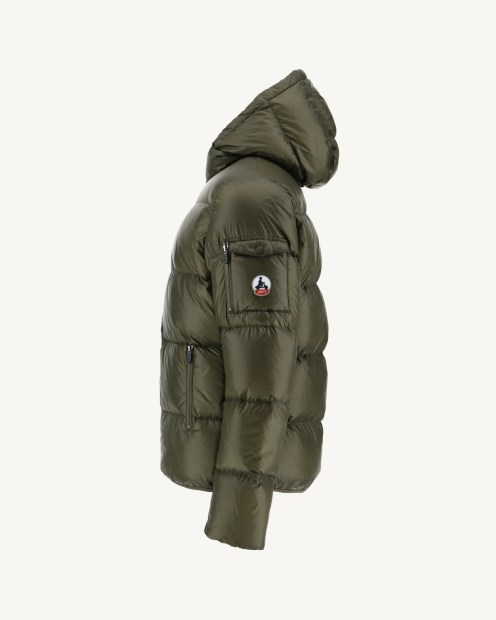 Chaqueta Con Capucha Para Frío Extremo Del Ejército Java Jott