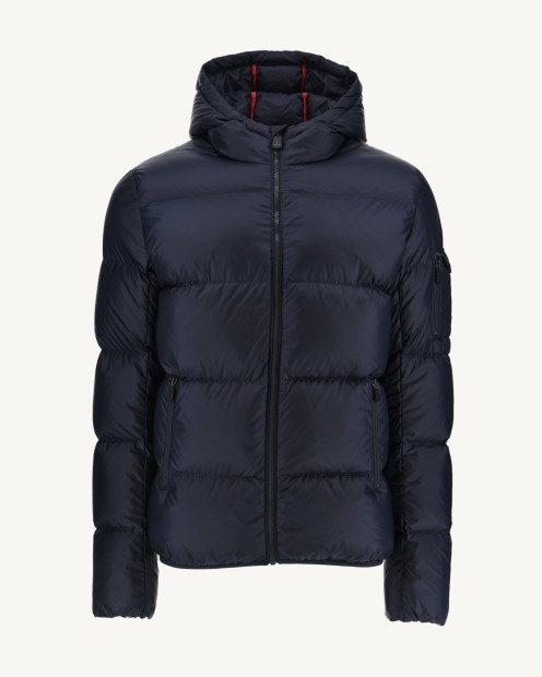 Chaqueta De Plumón Con Capucha Para Frío Extremo Marino Java Jott