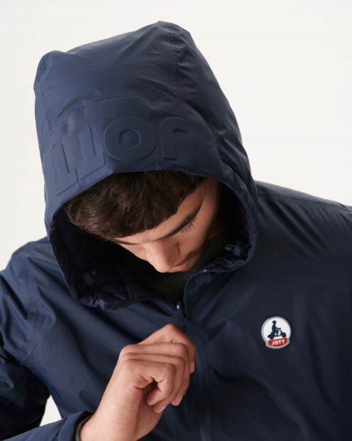 Jott Marine Chaqueta Acolchada Reversible Con Capucha Bergen