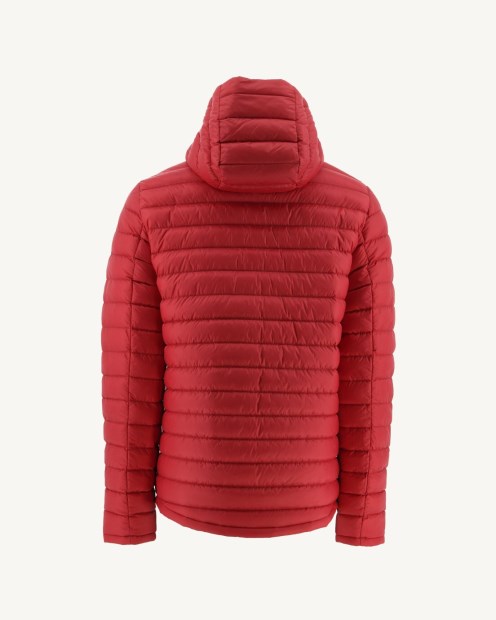 Jott Marine/rouge Chaqueta Acolchada Reversible Con Capucha Bergen