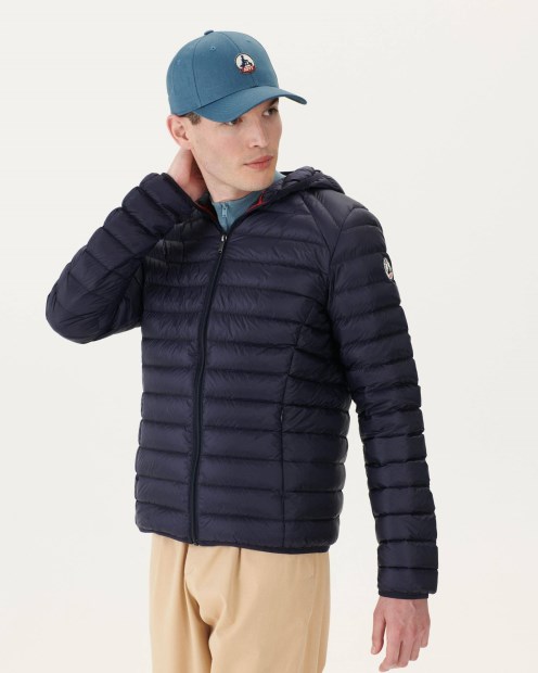Chaqueta Ligera Con Capucha Marine Nico Jott