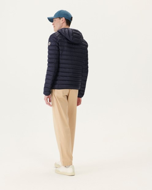 Chaqueta Ligera Con Capucha Marine Nico Jott