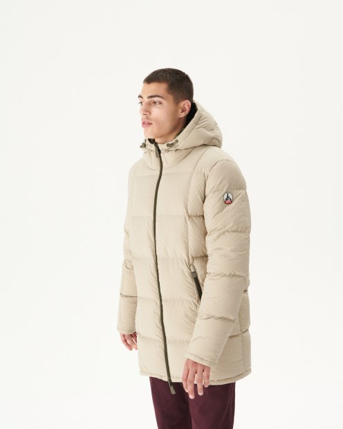 Jott Army/Beige Extreme Cold Chaqueta De Plumas Reversible Con Capucha Toronto