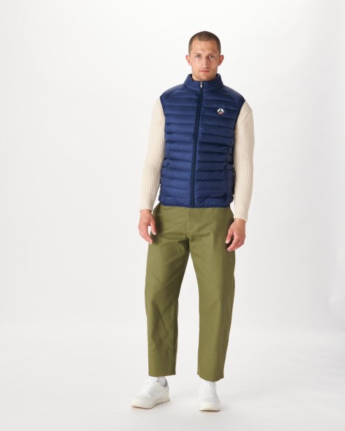 Plumífero Sin Mangas Blue Abysse Tom Jott