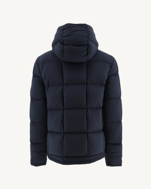 Plumífero Reversible Con Capucha Para Frío Extremo Azul/marino Aspen Jott