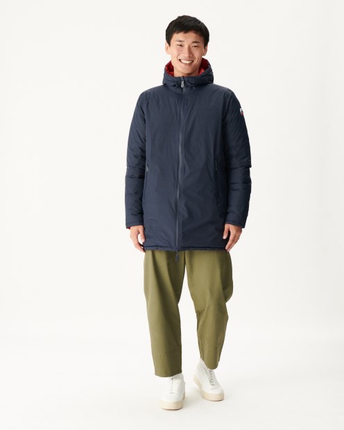 Chaqueta Acolchada Ligera Reversible Marine/rouge Amsterdam Jott