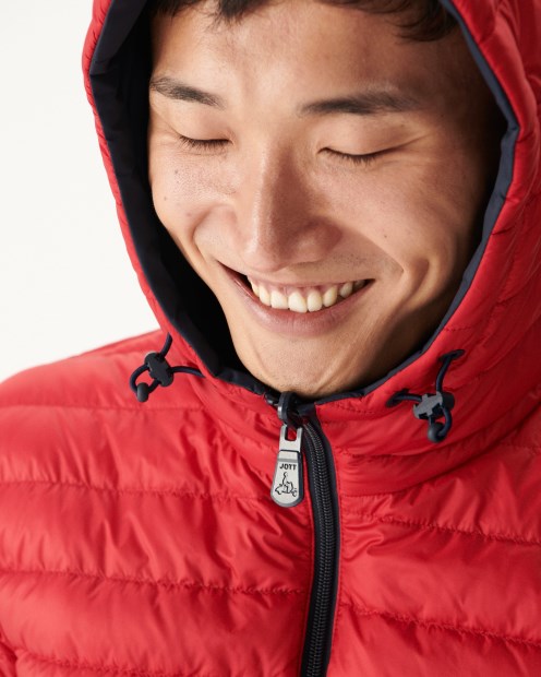 Chaqueta Acolchada Ligera Reversible Marine/rouge Amsterdam Jott