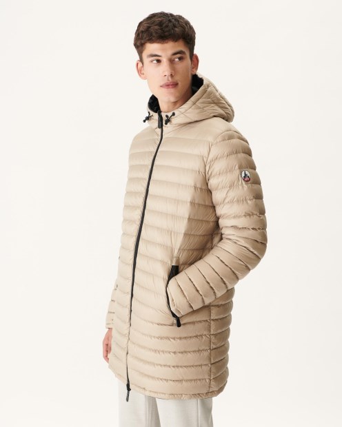 Chaqueta Acolchada Ligera Reversible Jott Noir/beige Amsterdam
