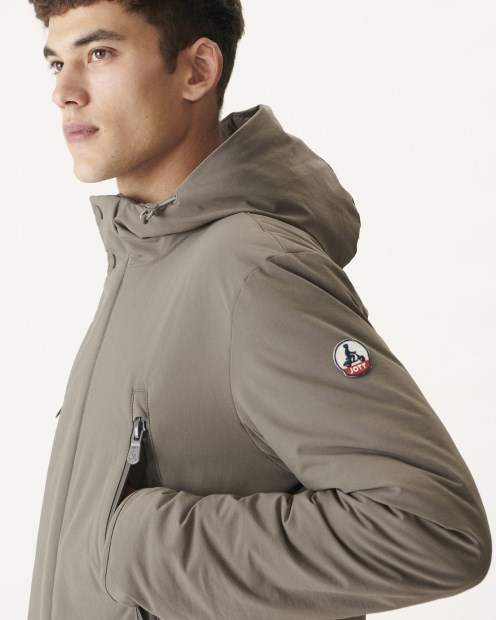 Chaqueta De Plumas Jott Taupe Iceberg