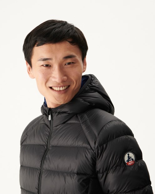 Chaqueta De Plumón Con Capucha De Frío Extremo Noir Nat Jott