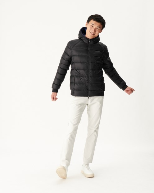 Chaqueta De Plumón Con Capucha De Frío Extremo Noir Nat Jott