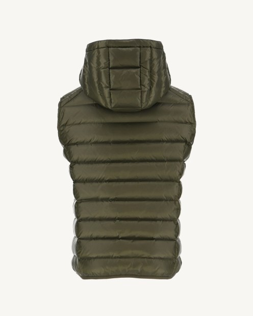 Chaqueta De Plumón Sin Mangas De Frío Extremo Del Ejército Jot Plateado