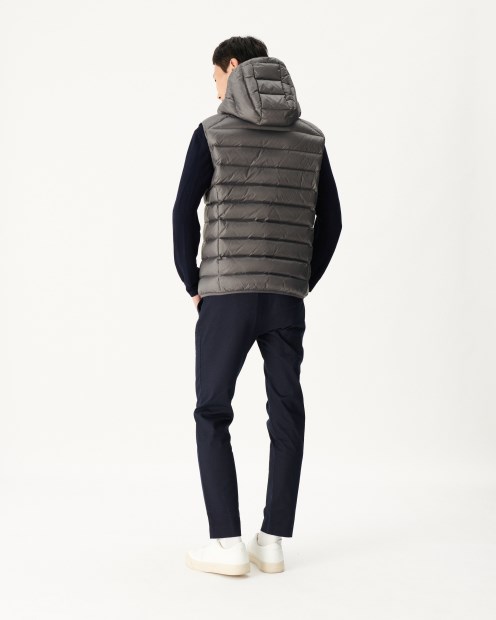 Chaqueta De Plumas Sin Mangas Jott Anthracite Extreme Cold Plata