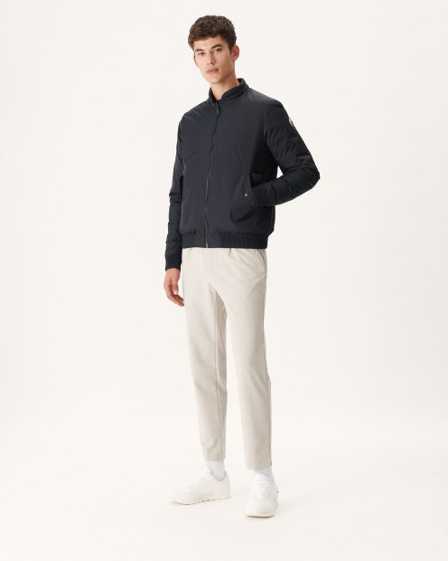 Plumífero Reversible Noir/beige Bombay Jott