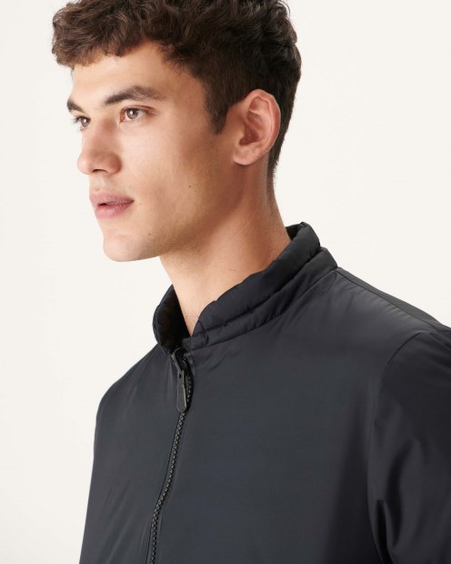 Plumífero Reversible Noir/beige Bombay Jott