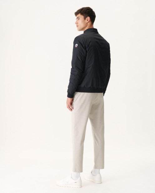 Plumífero Reversible Noir/beige Bombay Jott