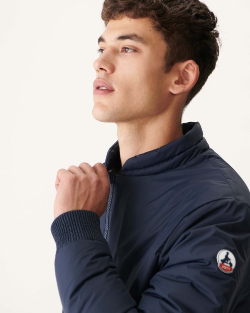 Chaqueta De Plumón Reversible Jott Marine/rouge Bombay