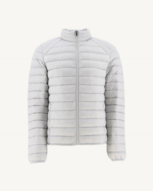 Chaqueta De Plumón Ligera Jott Gris Suave Mate