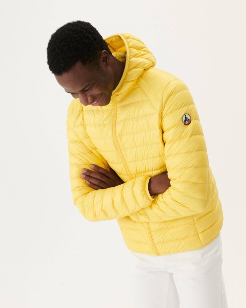 Chaqueta De Plumón Ligero Jott Amarillo Suave Nico