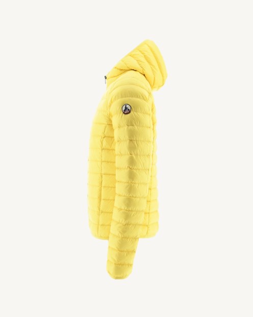 Chaqueta De Plumón Ligero Jott Amarillo Suave Nico
