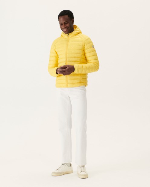 Chaqueta De Plumón Ligero Jott Amarillo Suave Nico