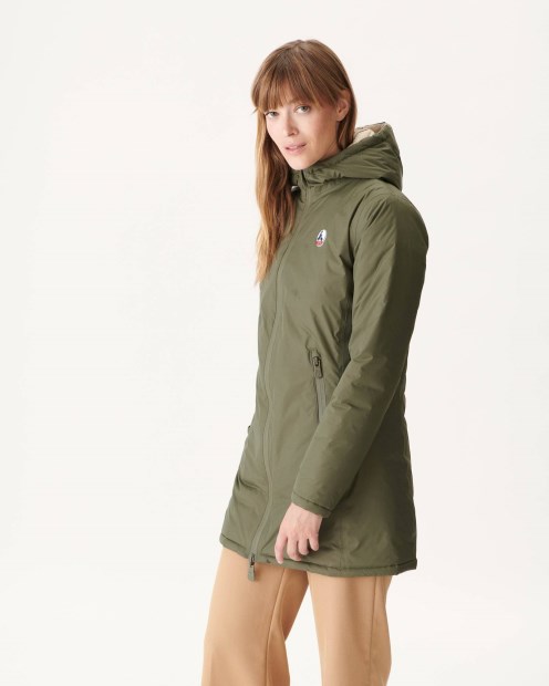 Anorak Ligero Reversible Army/beige Moscou Jott