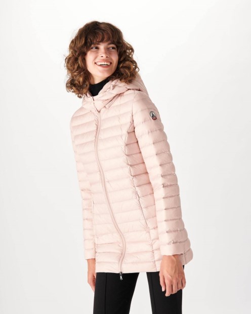 Jott Chaqueta De Plumas Con Capucha Rose Pale Nour