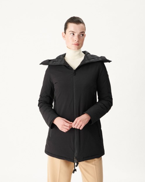 Jott Chaqueta Con Capucha Noir Siberie