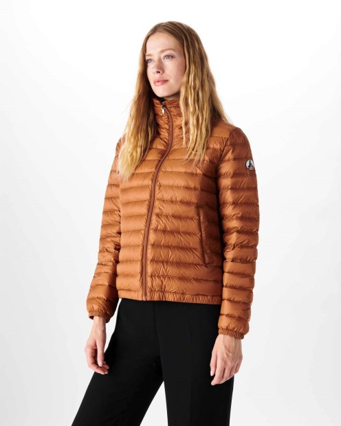 Chaqueta De Plumón Ligera Jott Caramelo Louisa