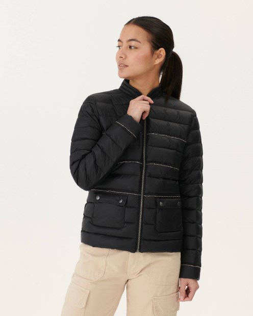 Chaqueta Corta Ligera Andorra Negra Jott
