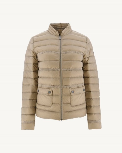 Chaqueta Corta Ligera Jott Beige Andorra