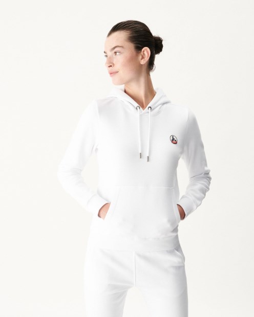 Sudadera Con Capucha Blanca Livia Jott