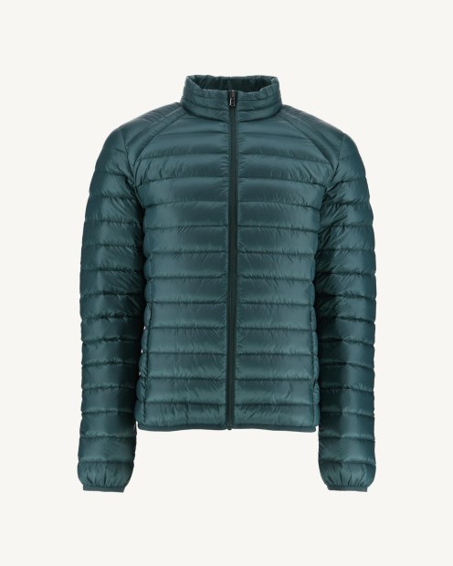 Chaqueta Ligera De Plumón Jott Verde Oscuro Mate