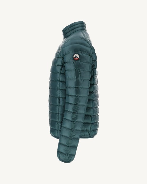 Chaqueta Ligera De Plumón Jott Verde Oscuro Mate