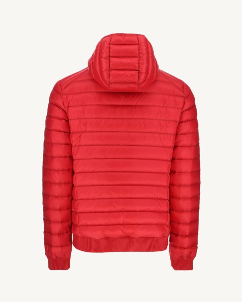 Chaqueta Roja Con Capucha Colin Jott