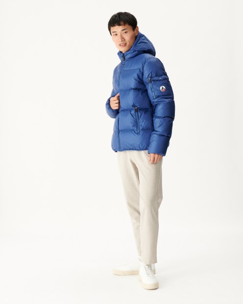 Chaqueta Vaquera Oscura Con Capucha Java Jott