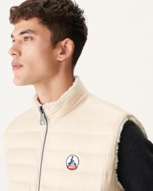 Plumífero Natural Reversible Sin Mangas Sami Jott