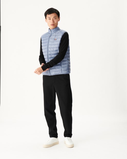 Chaqueta De Plumón Sin Mangas Azul Lavado Jott Tom