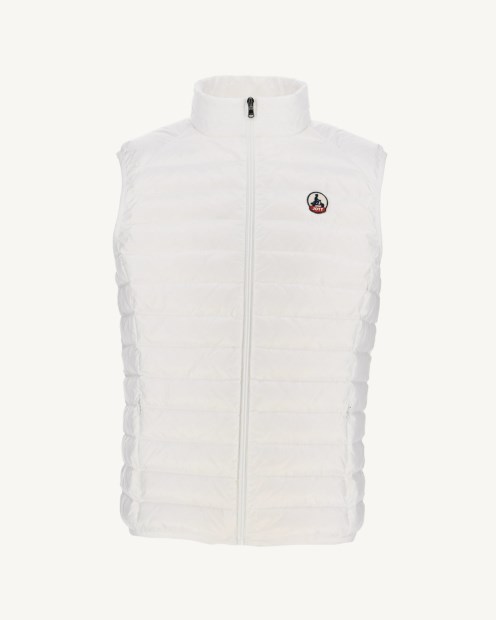 Chaqueta Sin Mangas Blanca Tom Jott
