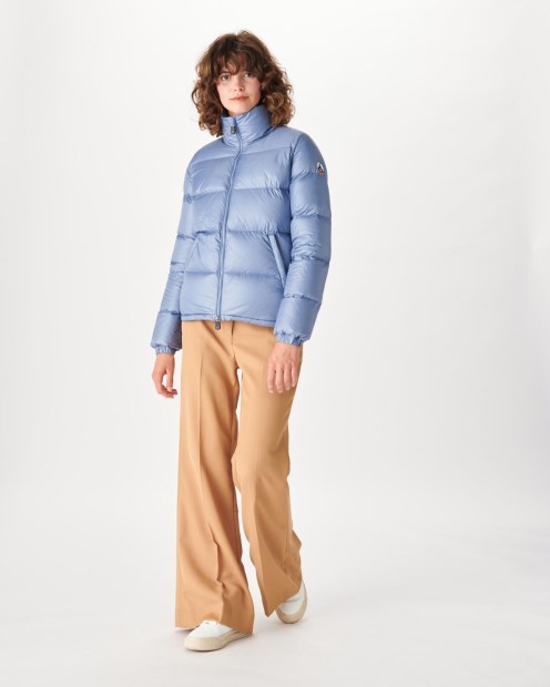 Chaqueta Acolchada Jott Cardiff Azul Lavado