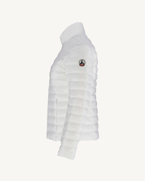 Chaqueta De Plumón Ligera Blanca Cha Jott