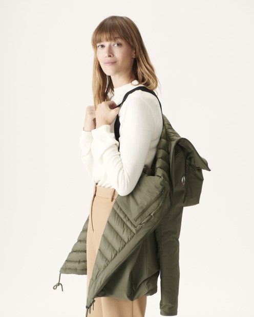 Chaqueta Con Capucha Jott Ejército Siberie