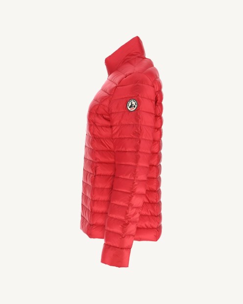 Chaqueta De Plumón Ligera Roja Cha Jott