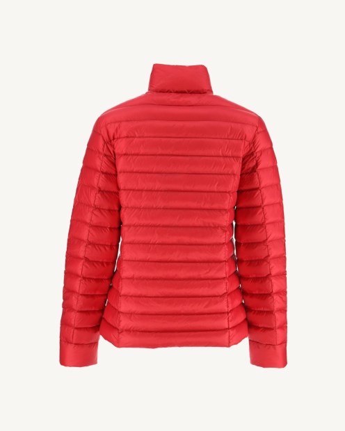 Chaqueta De Plumón Ligera Roja Cha Jott